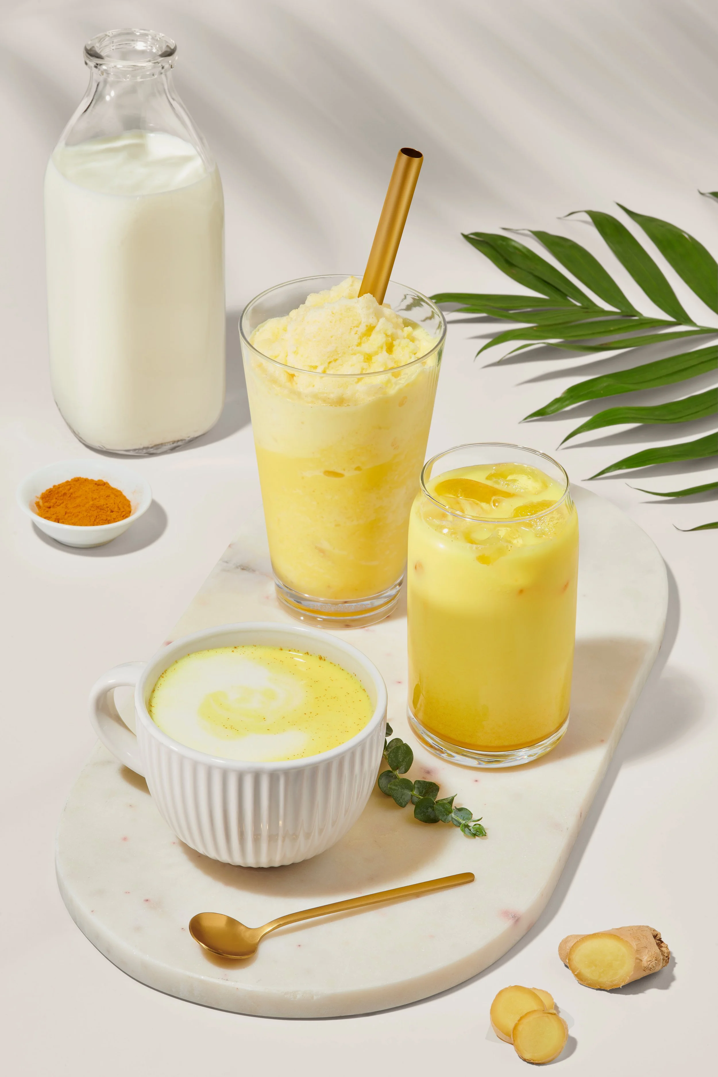 golden milk drinks