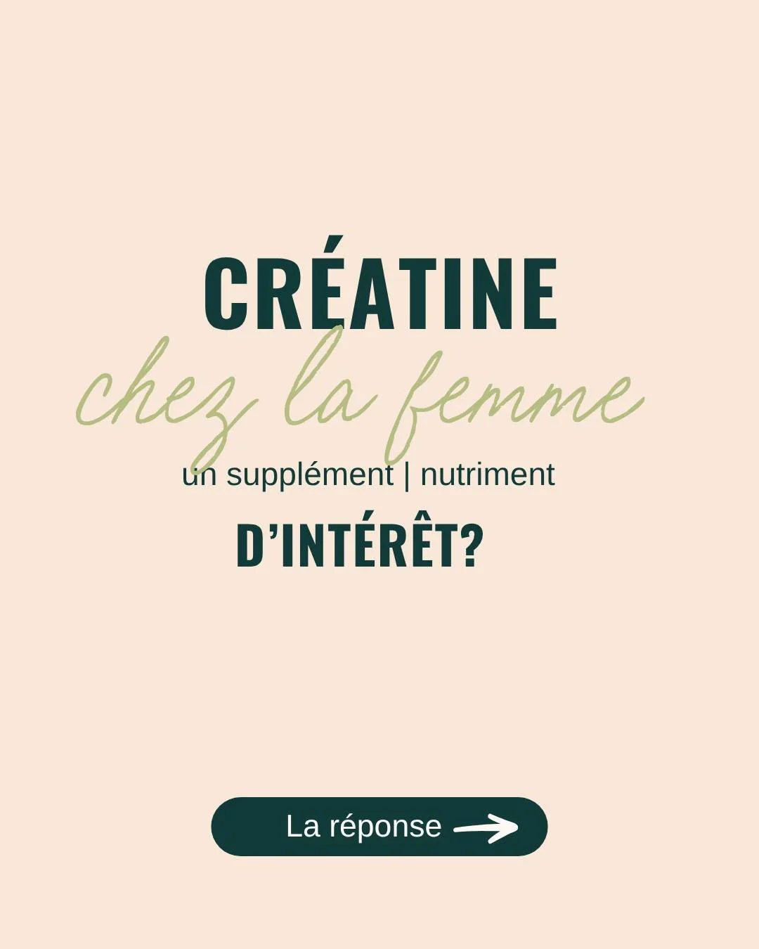 Tout le monde parle de cr&eacute;atine depuis un moment&hellip; mais est-ce r&eacute;ellement pertinent ? 🤓

On conna&icirc;t depuis longtemps son r&ocirc;le dans l&rsquo;am&eacute;lioration des performances sportives. Cependant, les bienfaits de ce