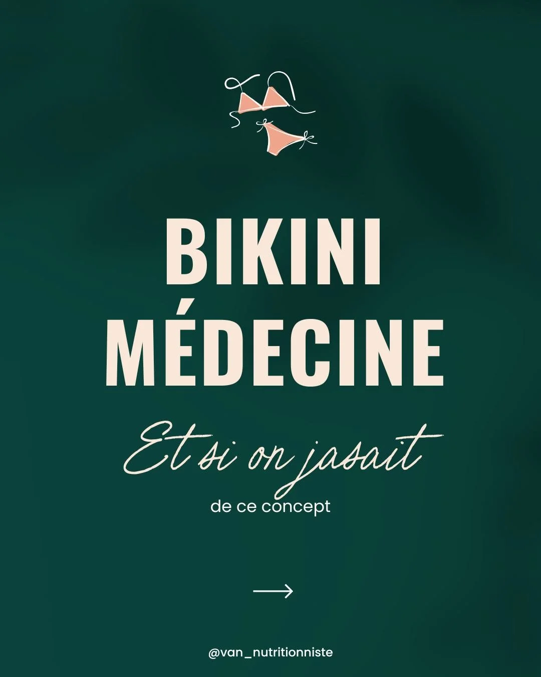 ‼️ On commence (enfin) &agrave; s&rsquo;int&eacute;resser &agrave; la sant&eacute; des femmes autrement que par leur syst&egrave;me reproducteur&hellip; mais le retard accumul&eacute; est non n&eacute;gligeable! 

La &laquo; bikini m&eacute;decine &r
