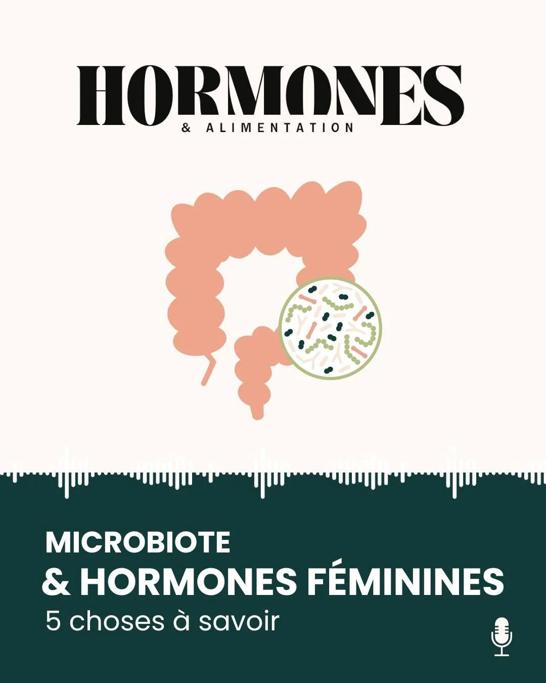 ✨ Microbiote &amp; hormones f&eacute;minines : un lien beaucoup plus puissant qu&rsquo;on le pense ✨

Quand on parle de sant&eacute; hormonale f&eacute;minine, un &eacute;l&eacute;ment revient constamment au c&oelig;ur des d&eacute;s&eacute;quilibres