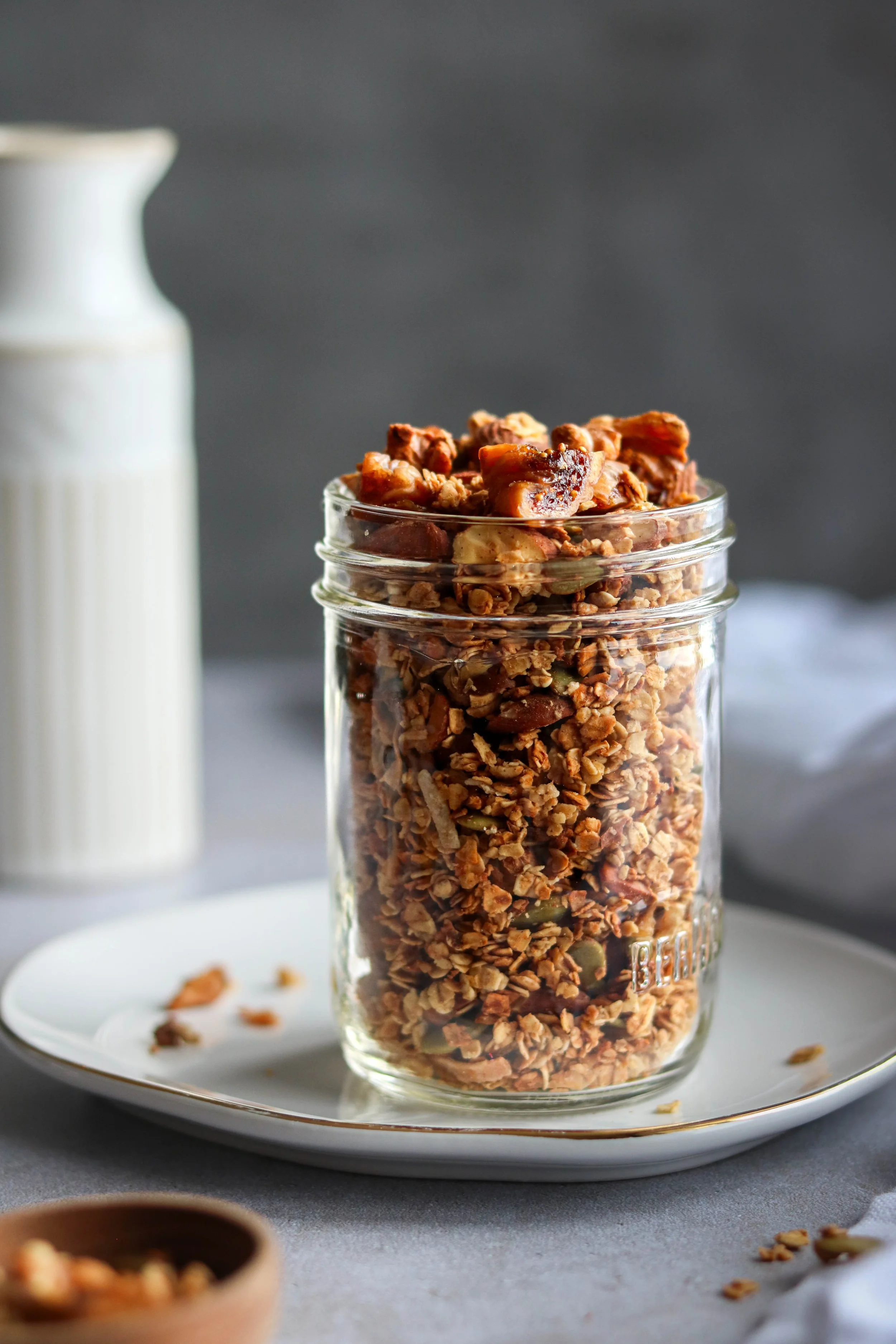 Granola aux figues et aux noix