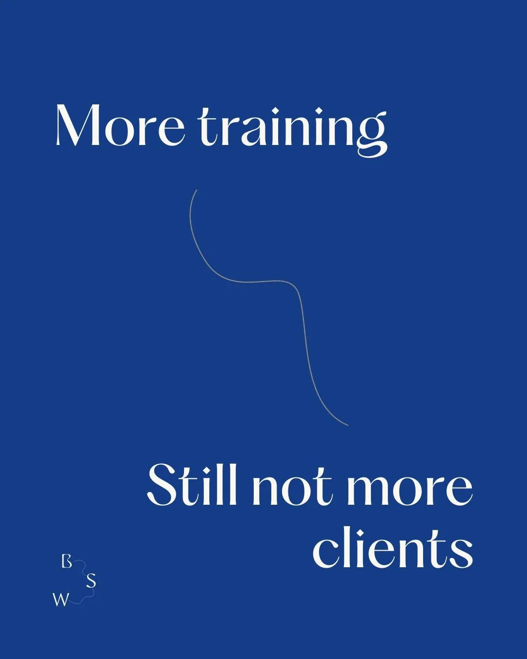 We were speaking with someone recently who had just finished her advanced yoga teacher training.

Over the past few years she&rsquo;d invested a lot in different  new qualifications.

Advanced YTT. Then a breathwork certification.

She cares deeply a