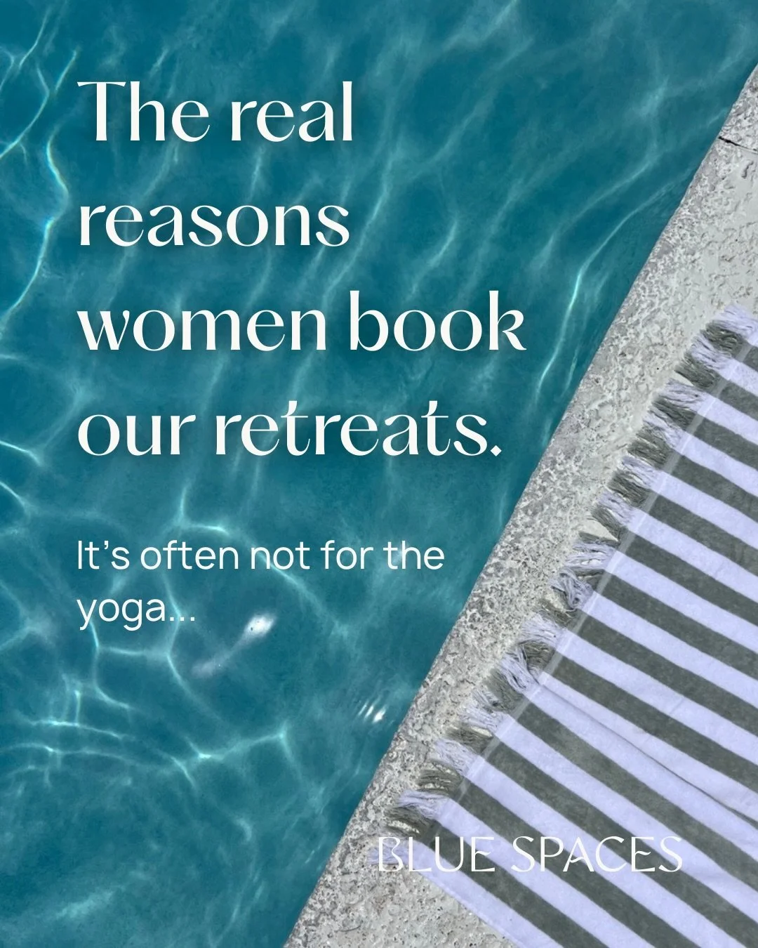 We get asked a lot who comes on our retreats. 

Will I fit in? Am I too old? Can I come alone or will I be the only one? Can I bring my sister, mum, friend, daughter? Do I have to be good at yoga? I&rsquo;ve recently gone through a big life change - 