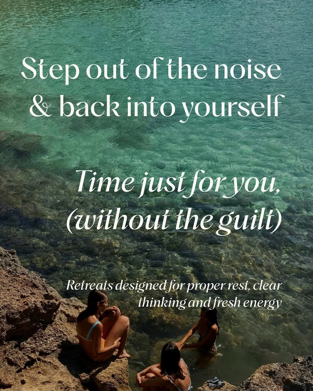 Our retreats are thoughtfully designed for those seeking space, clarity and a deeper sense of restoration. Each retreat offers a refined balance of guided experience and quiet personal time. 

From beautiful surroundings and nourishing food to carefu