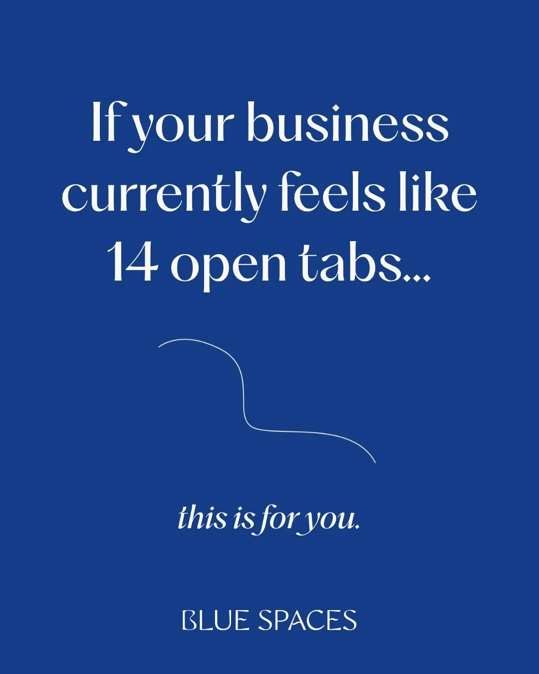 If your business currently feels like a mix of good ideas, half-started plans, notes in your phone, too many open tabs (on your laptop and in your mind...) and you&rsquo;re thinking &lsquo;what am I actually doing&rsquo;&hellip; you&rsquo;re not the 