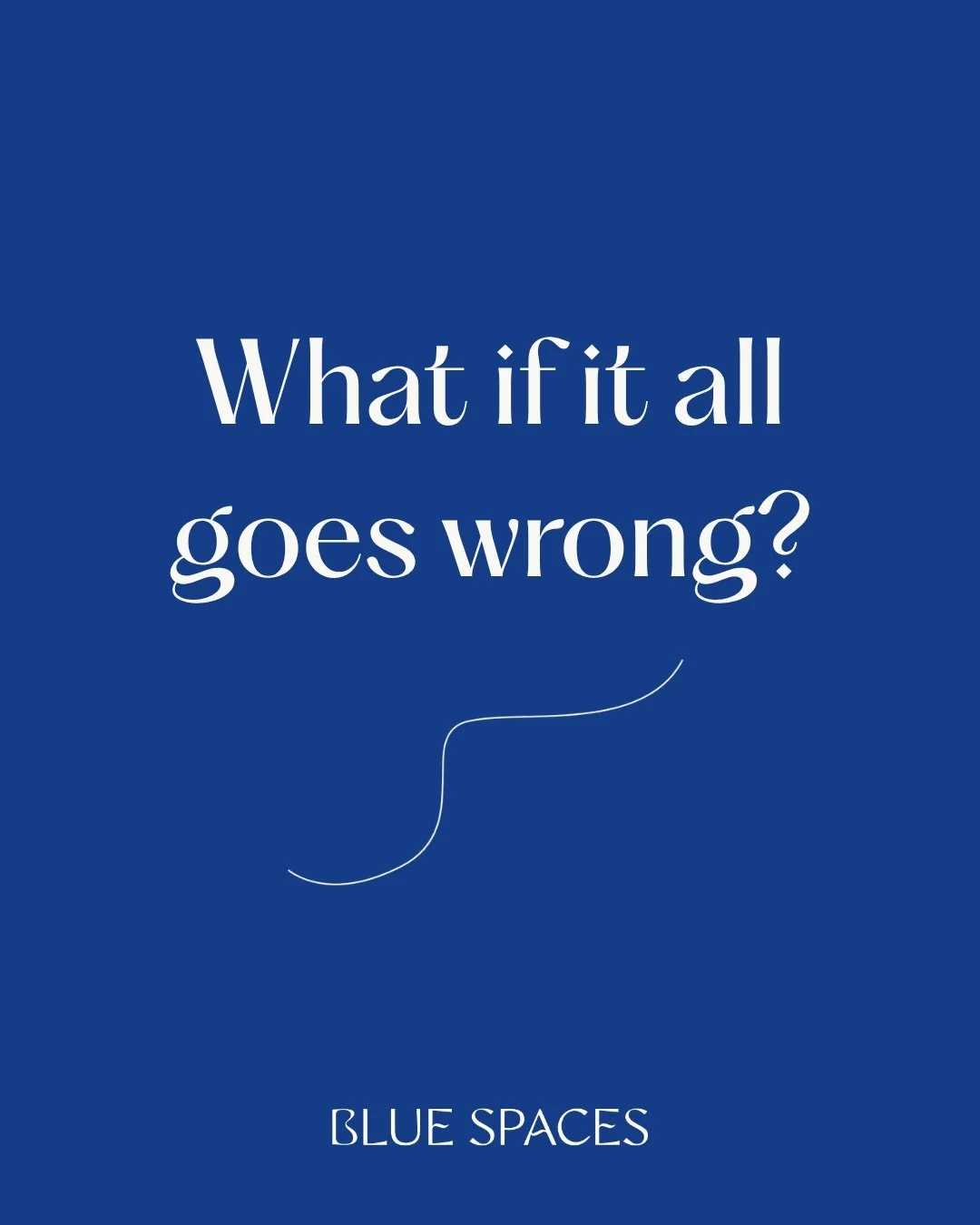 We all do it.

Think it.
Say it.

You get that feeling something needs to change.
Work, life, something just doesn&rsquo;t feel right anymore. 

And straight away, your brain goes to:

&ldquo;What if I fail&rdquo;
&ldquo;What if it doesn&rsquo;t work