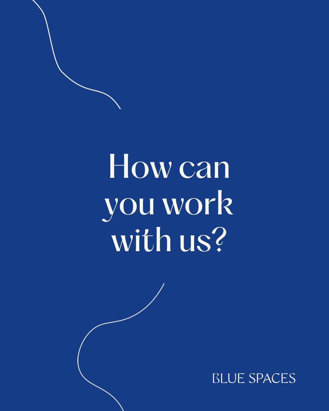 How can we help? 

Some people come on retreat with us because they need a proper break and a bit of space to think or have some &lsquo;me&rsquo; time. (www.bluespaceswellbeing.com/retreats)

Some want support figuring out what&rsquo;s next in their 