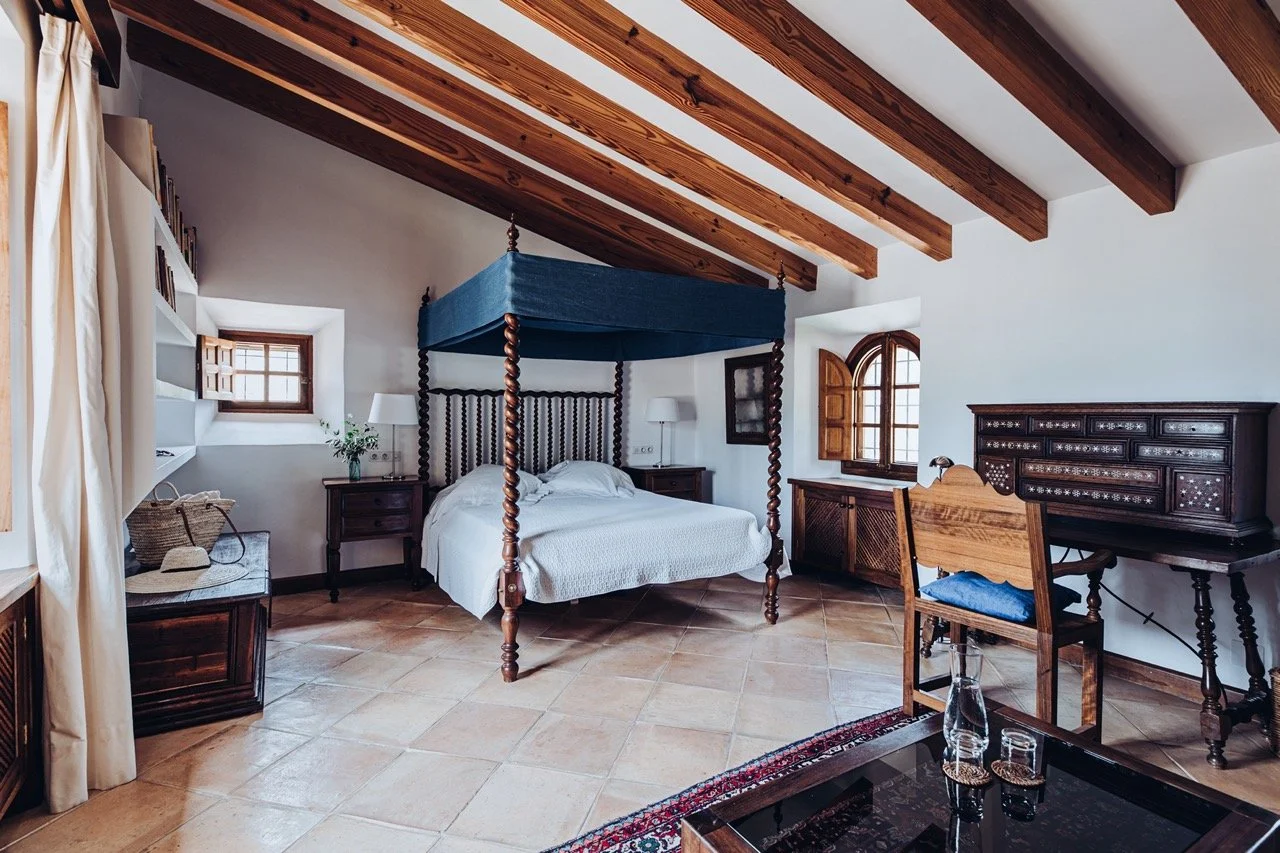 finca son salas bedroom