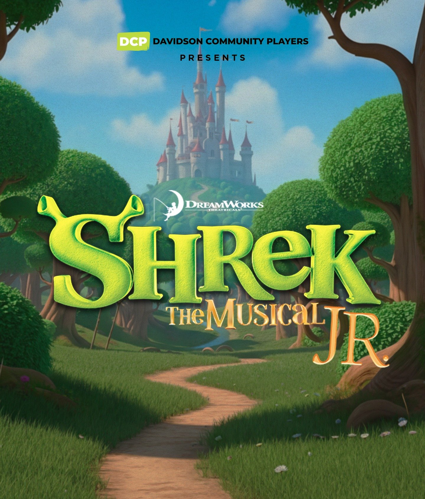 DCP Shrek the Musical Junior Poster