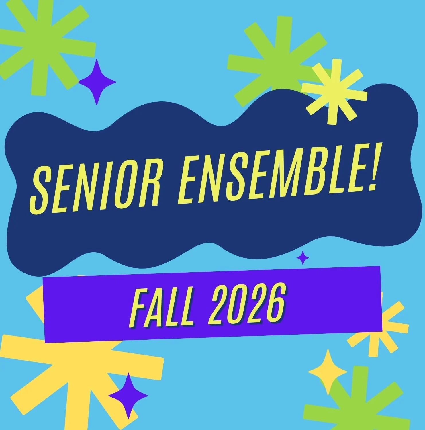 Senior Theatre Ensemble Ages 12-16 Fall 2026