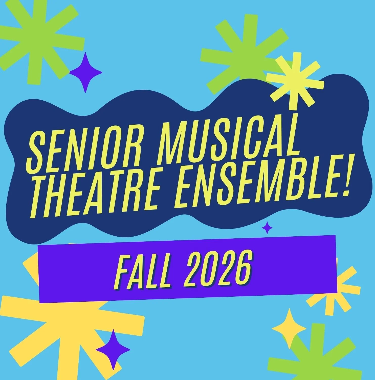 Senior Musical Theatre Ages 12-16 Fall 2026