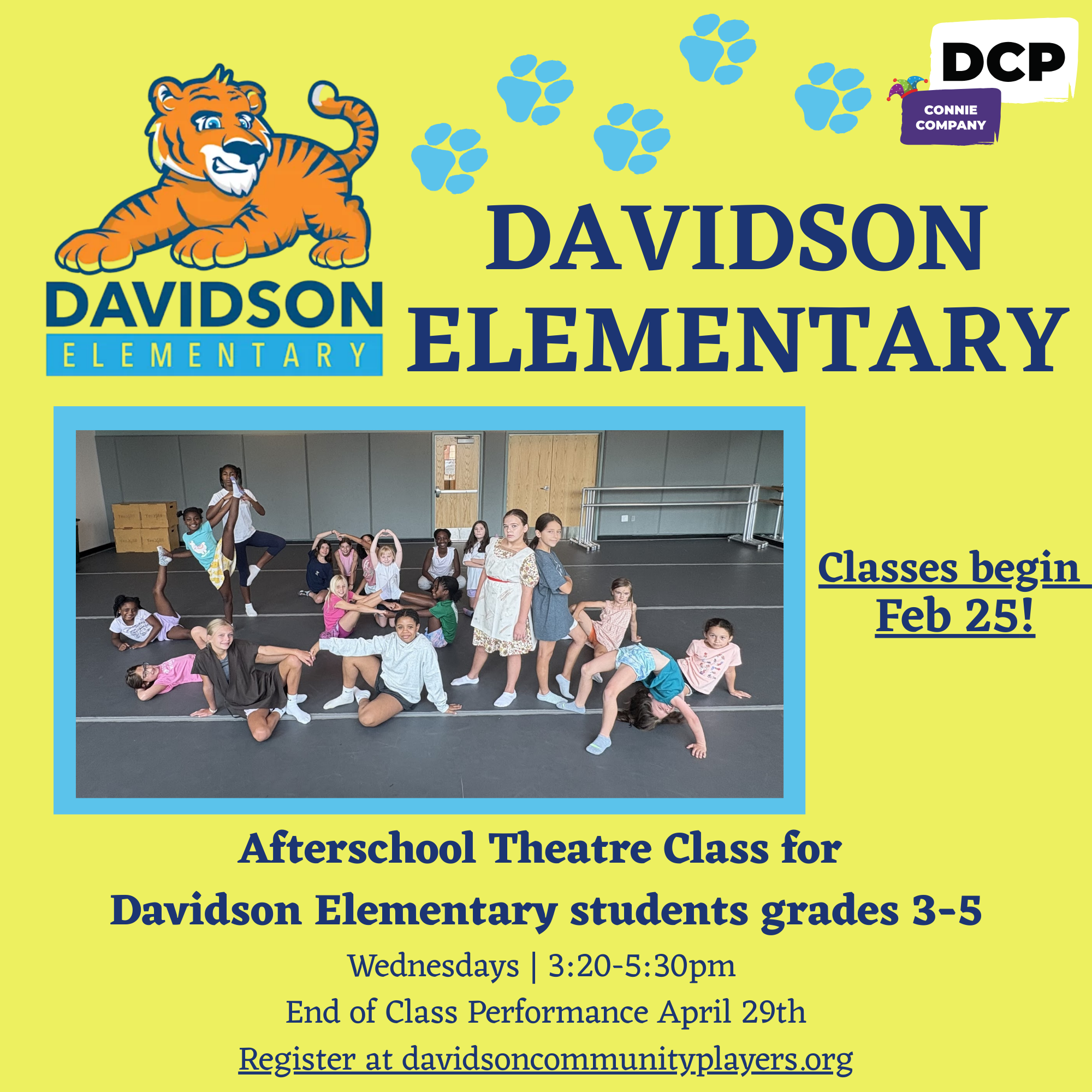 Wed 3-5 Davidson Elementary Spring 2026