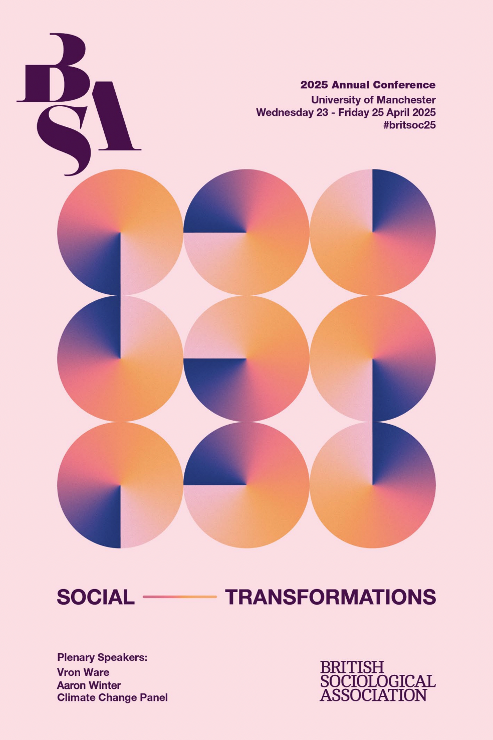 Bsa Annual Conference: Social Transformations