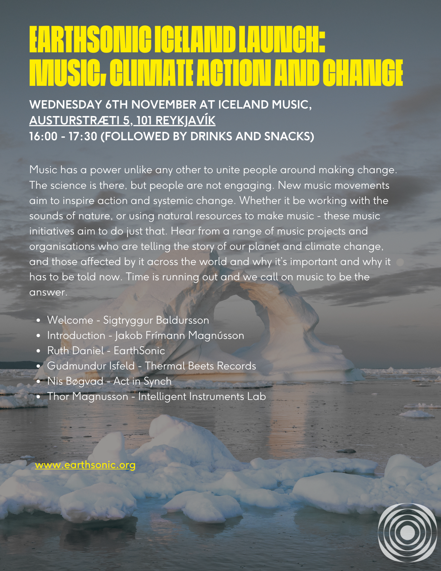 EarthSonic Iceland Launch