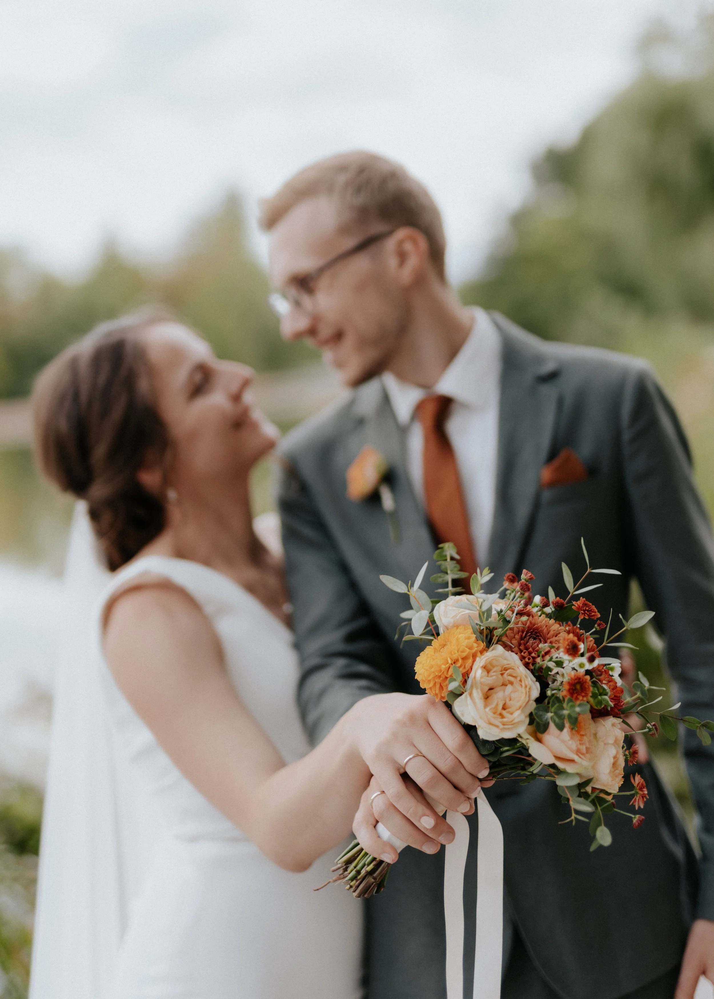 Hochzeitspaar Ring Detail