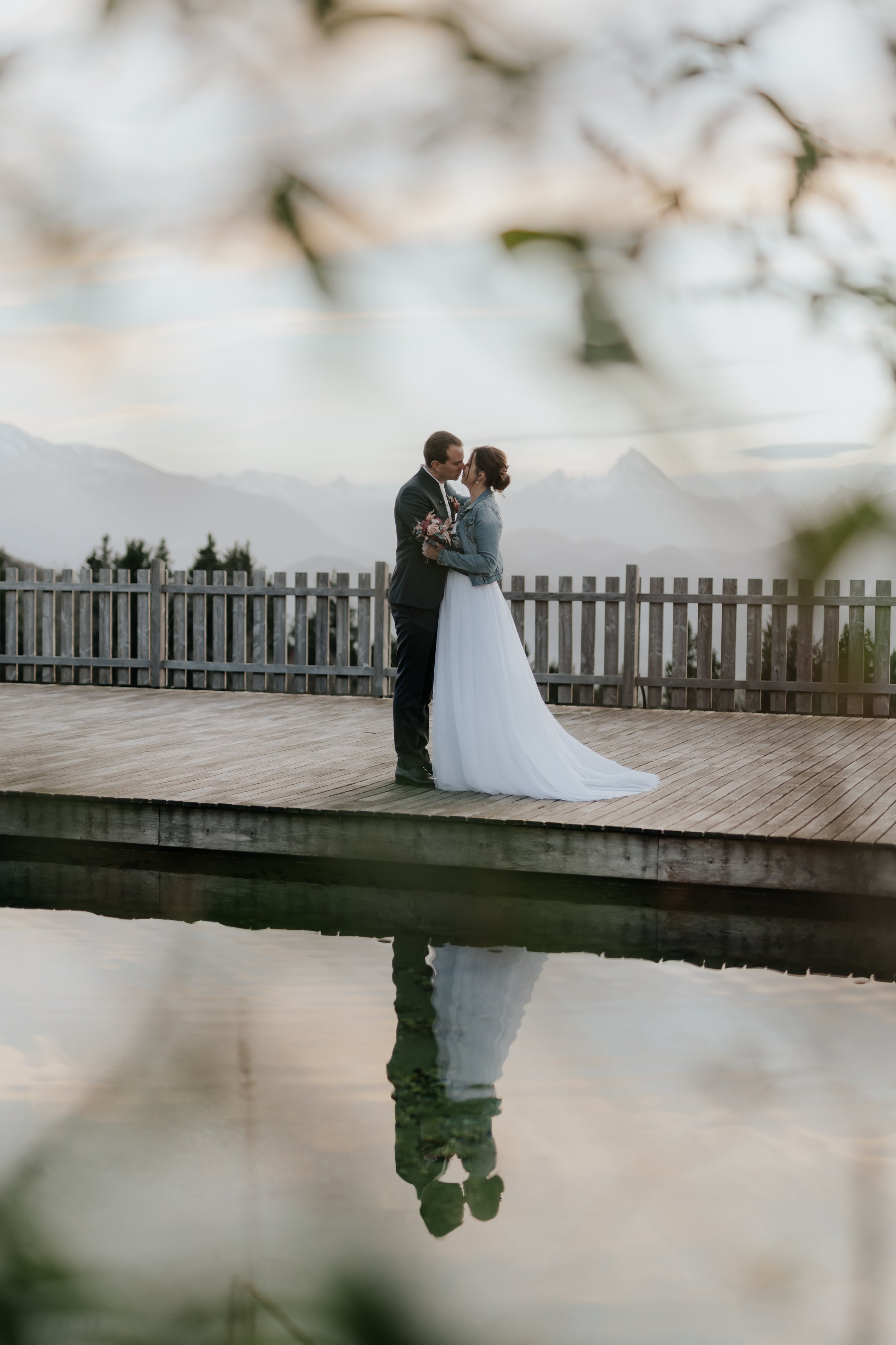 Spiegelung im Wasser 