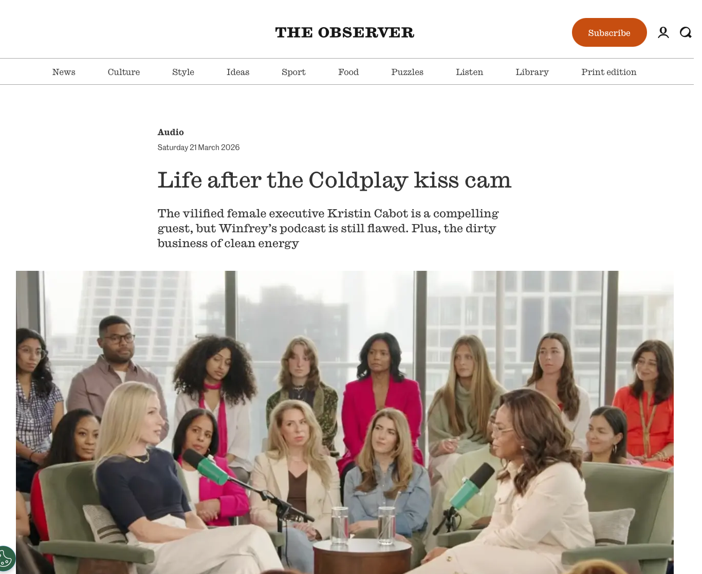 Miranda Sawyer - Observer