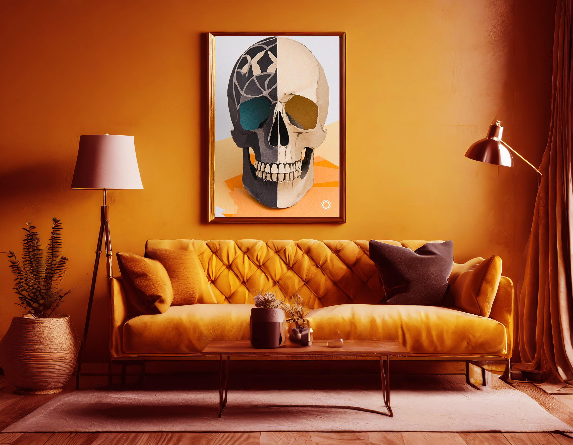 Mock-up frame in dark yellow11.png