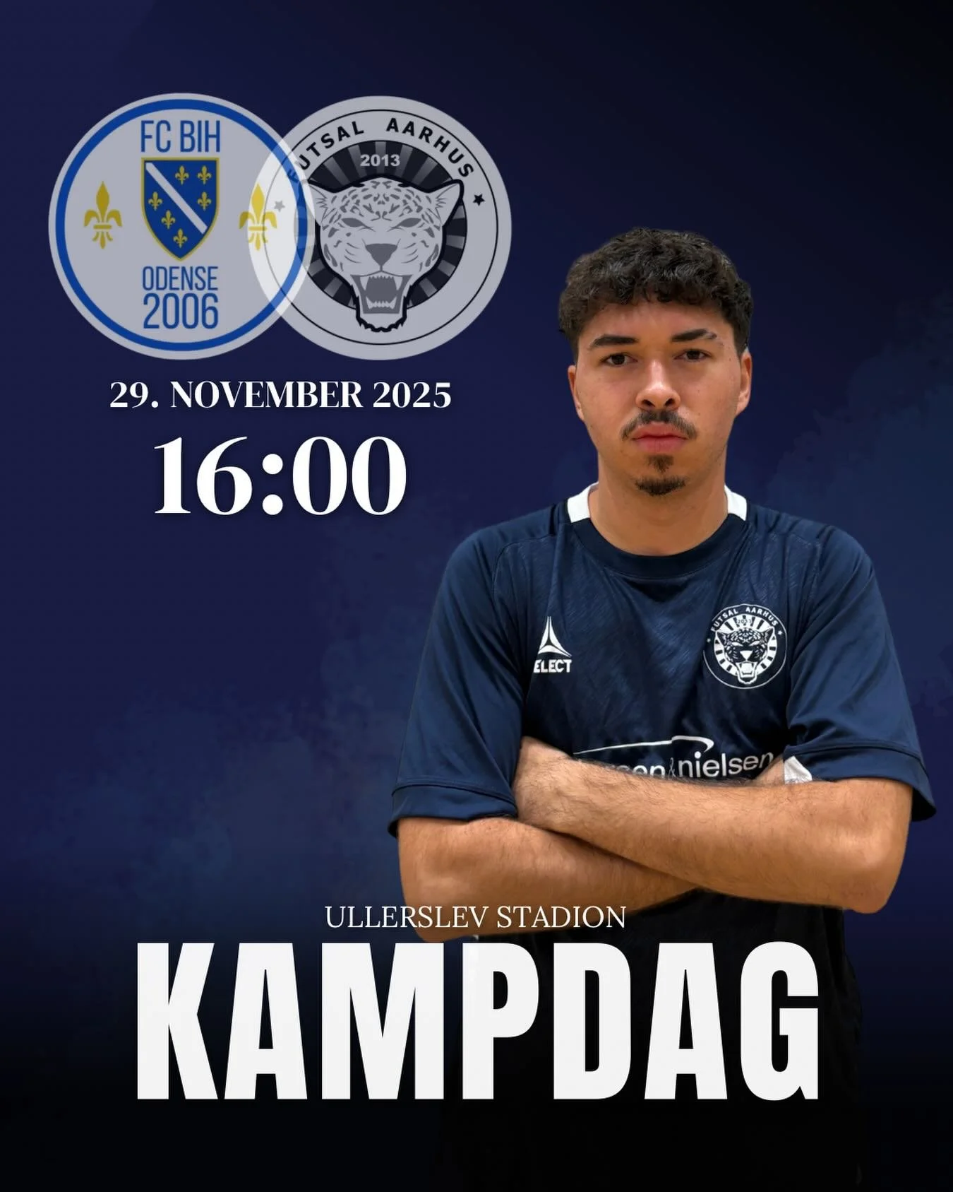S&aring; er dagen kommet &ndash; vi st&aring;r over for FC BiH Odense p&aring; deres bane! ⚽️

Det bliver en vigtig og intens kamp, og vi er fuldt fokuserede p&aring; at levere en st&aelig;rk pr&aelig;station.

I dag handler det om &eacute;n ting: at