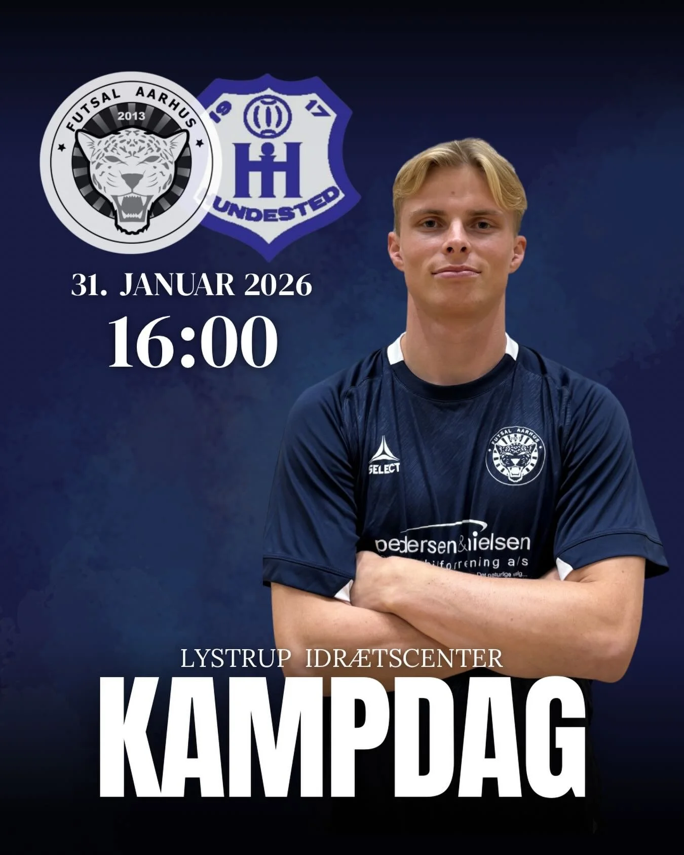 I dag kl. 16:00 g&aring;r vi p&aring; banen, n&aring;r vi tager imod Hundested IK ⚽

Kom op i Lystrup Idr&aelig;tscenter og st&oslash;t drengene i jagten p&aring; 3 point!

Der er lagt op til en intens kamp, god stemning og masser af fight 🔥🙌