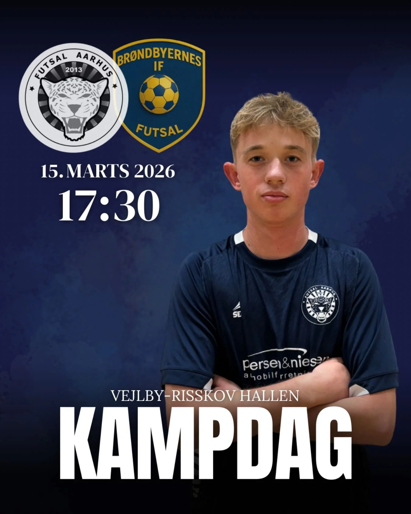 I dag f&aring;r vi bes&oslash;g af Br&oslash;ndbyernes IF, og vi g&aring;r p&aring; banen kl. 17:30 ⚽️

Husk at der er halv pris for voksne (15+), og b&oslash;rn kommer gratis ind, s&aring; tag venner og familie med i hallen og v&aelig;r med til at s