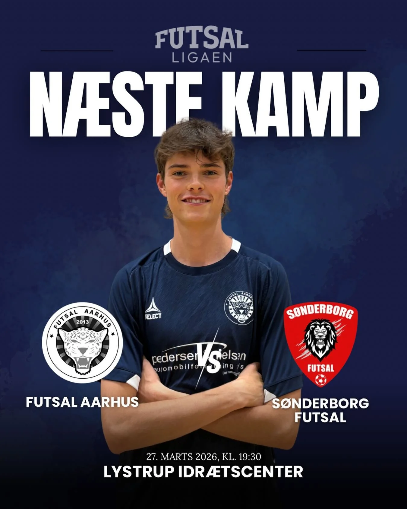 S&AElig;SONENS SIDSTE KAMP 🔥

P&aring; fredag runder vi s&aelig;sonen af, n&aring;r vi tager imod S&oslash;nderborg Futsal i Lystrup Idr&aelig;tscenter.

Begge hold har allerede sikret sig en plads i ligaen, men derfor er kampen langt fra uden betyd