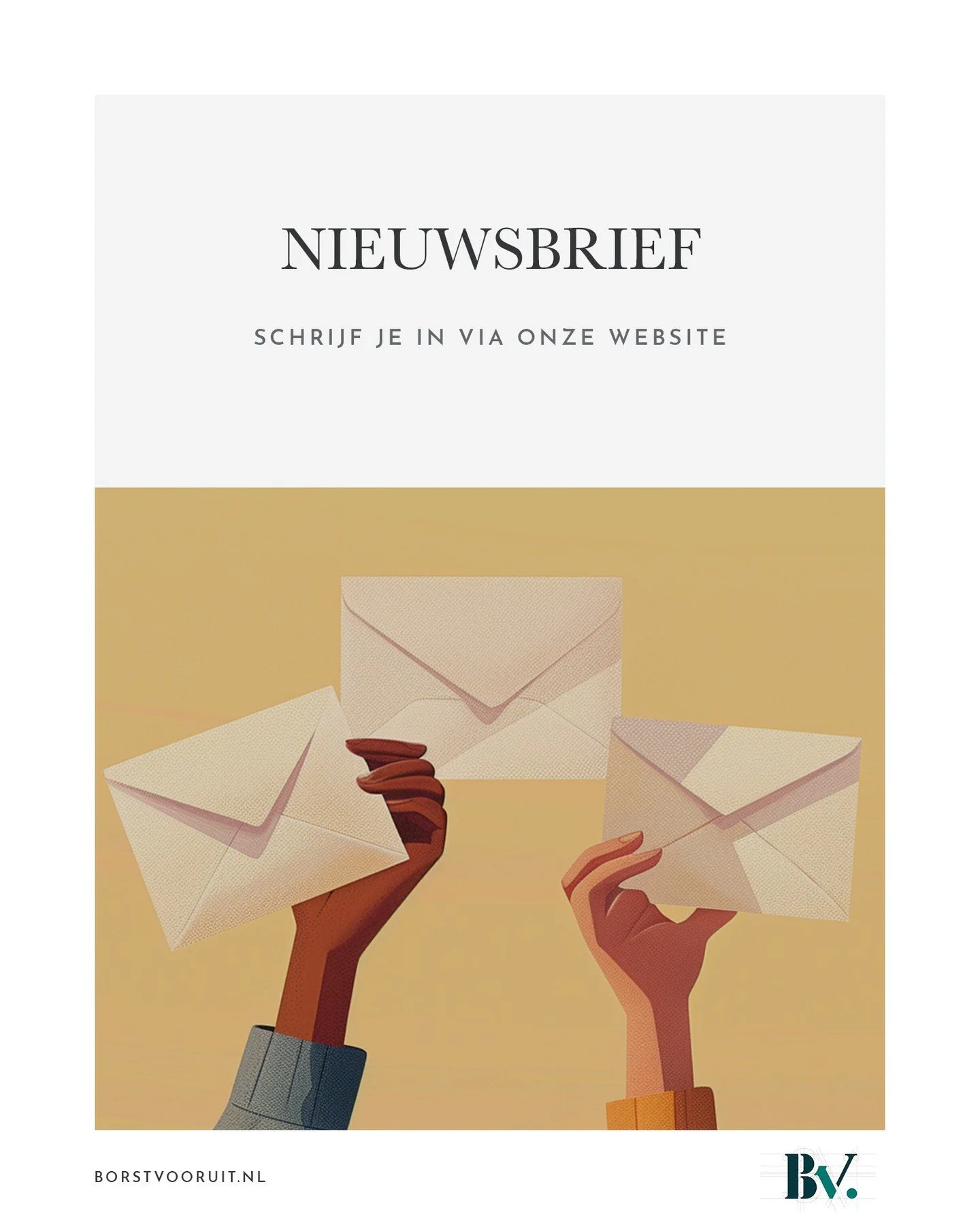 𝐍𝐈𝐄𝐔𝐖𝐒𝐁𝐑𝐈𝐄𝐅 &bull; Vanaf morgen sturen wij onze eerste 𝐁𝐨𝐫𝐬𝐭 𝐕𝐨𝐨𝐫𝐮𝐢𝐭 𝐍𝐢𝐞𝐮𝐰𝐬𝐛𝐫𝐢𝐞𝐟 en dat zullen wij met onregelmatige regelmaat blijven doen. Onze nieuwsbrief is speciaal ontwikkeld 𝘥𝘰𝘰𝘳 𝘦𝘯 𝘷𝘰𝘰𝘳 𝘷𝘳𝘰𝘶𝘸𝘦
