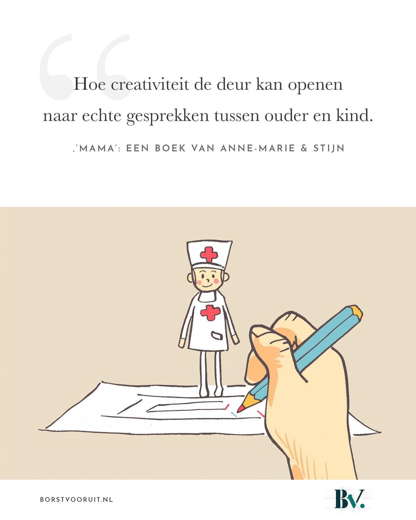 𝐌𝐀𝐌𝐀 &bull; Als praten moeilijk wordt, kunnen tekeningen spreken. Toen Anne-Marie ziek werd, vond ze een mooie, creatieve manier om contact te houden met haar kind: door samen te tekenen. Niet om &lsquo;mooi&rsquo; te maken, maar om ruimte te gev