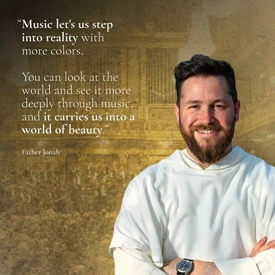 It&rsquo;s not an escape. With music, we see more clearly. Learn about it on Thursday at an orchestra performance in SoHo at 7:30PM. Tickets in bio #sourceofbeauty #classicalmusic #jesus #catholic #nyccatholic #nyc #mozart
