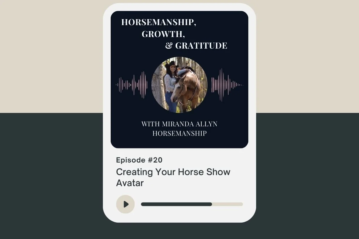Creating Your Horse Show Avatar