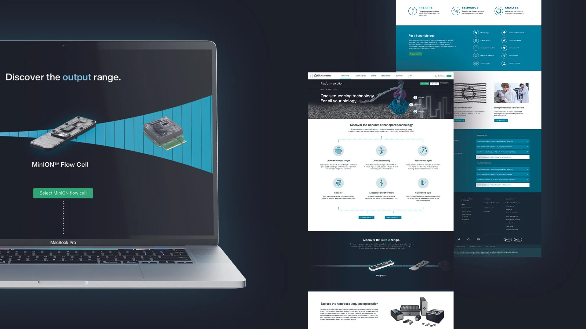 product page suite redesign