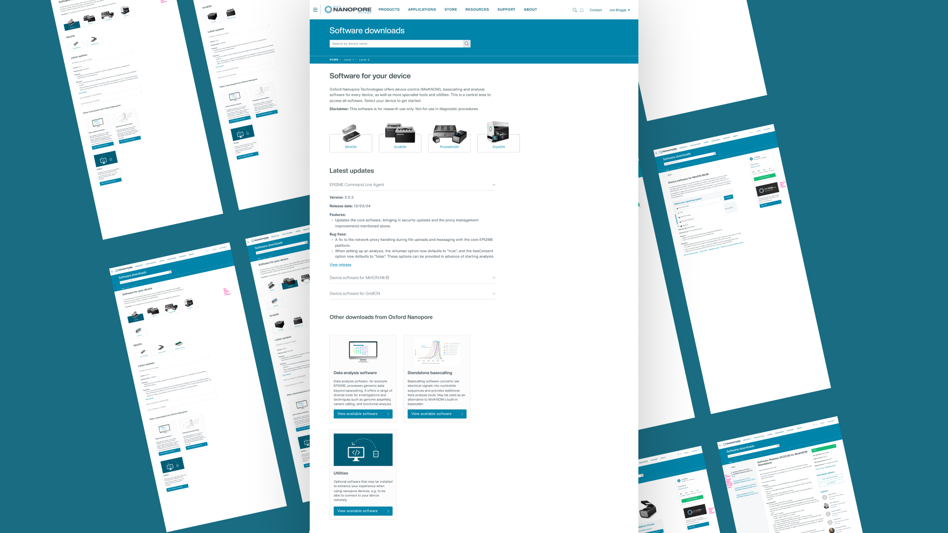 redesigning software downloads