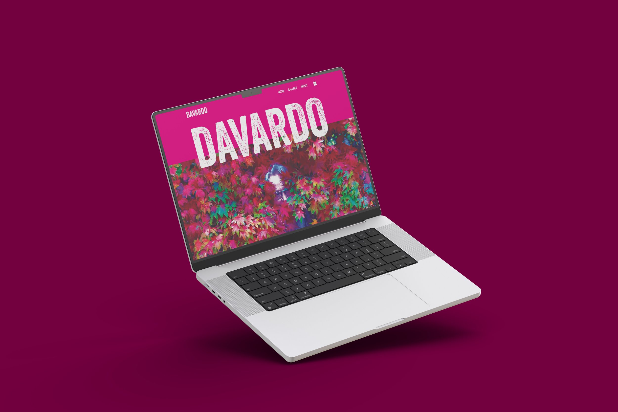 creating a website for an artist