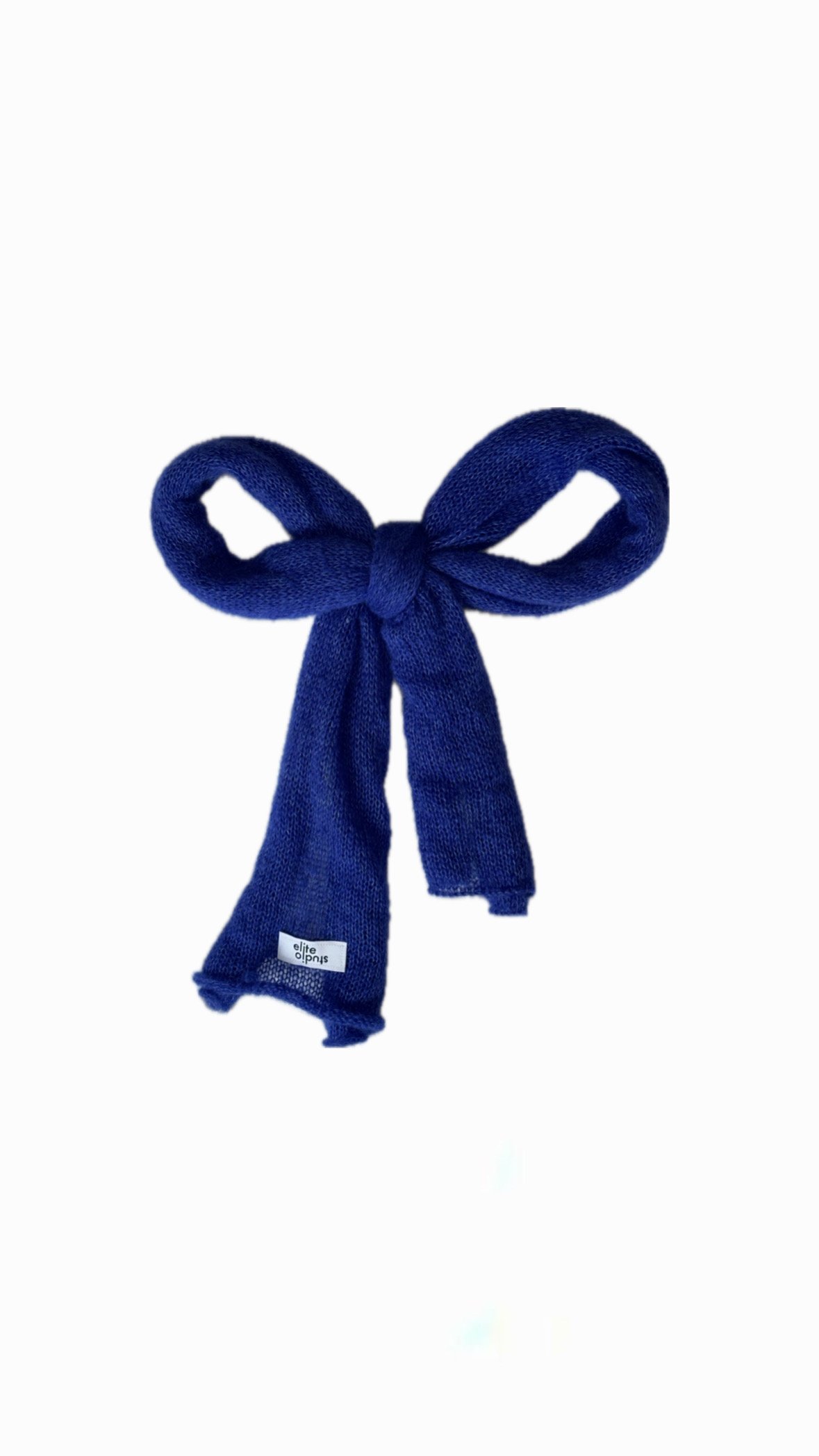 Chunky Scarf Blue