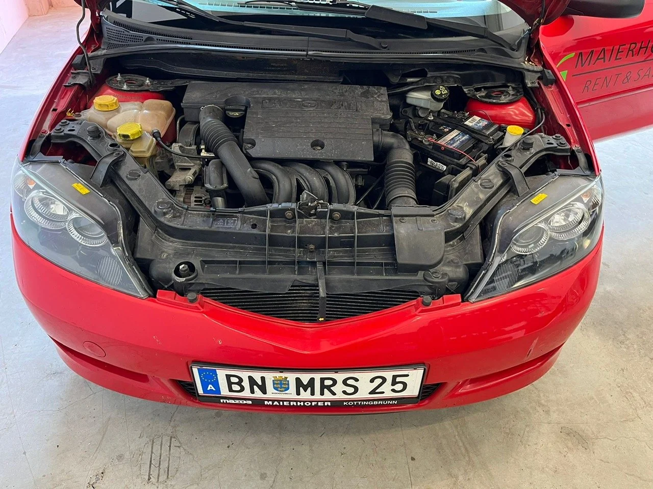 MAZDA2 ECONOMY MRS25 Motoraum