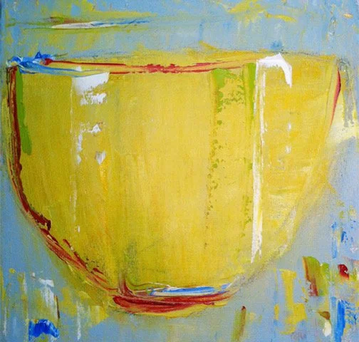 Yellow bowl 2 / Oil on canvas (SOLD)