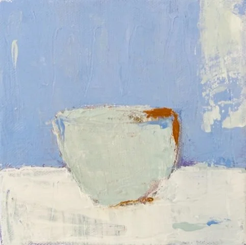 Green Cup / Acrylic on canvas / 15x15 cm / 3000:- (SOLD)