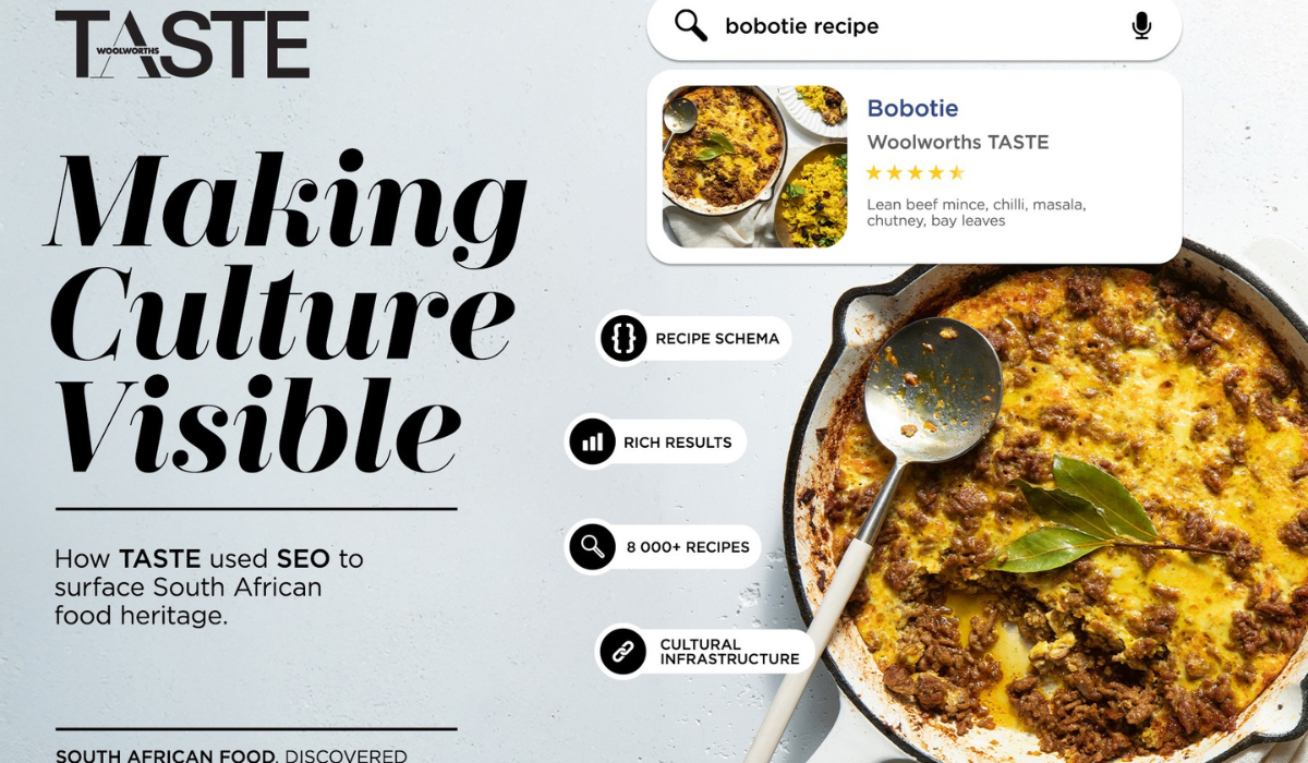Woolworths TASTE: Making culture visible