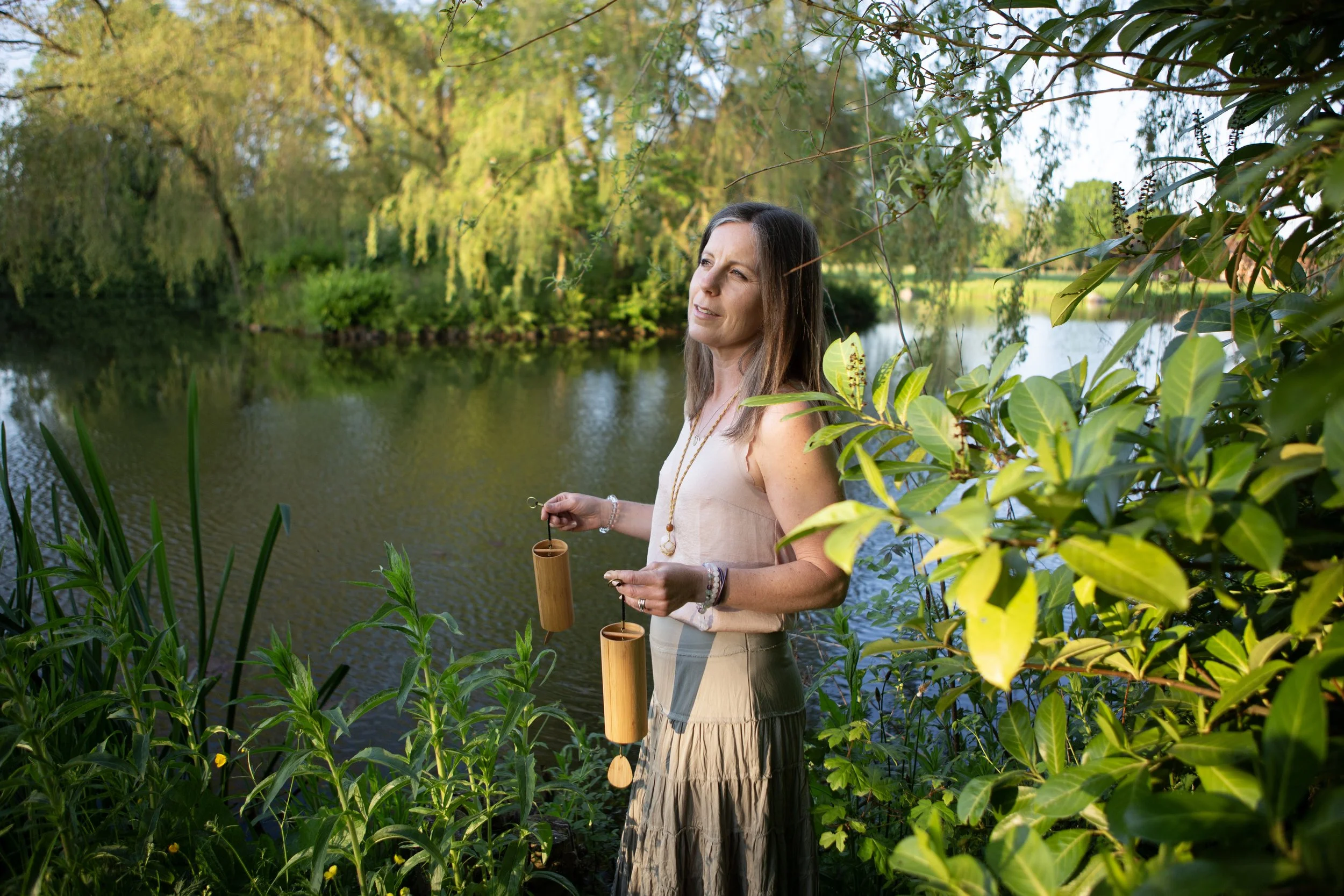 Yoga Nidra Sound Bath Gathering in Nature