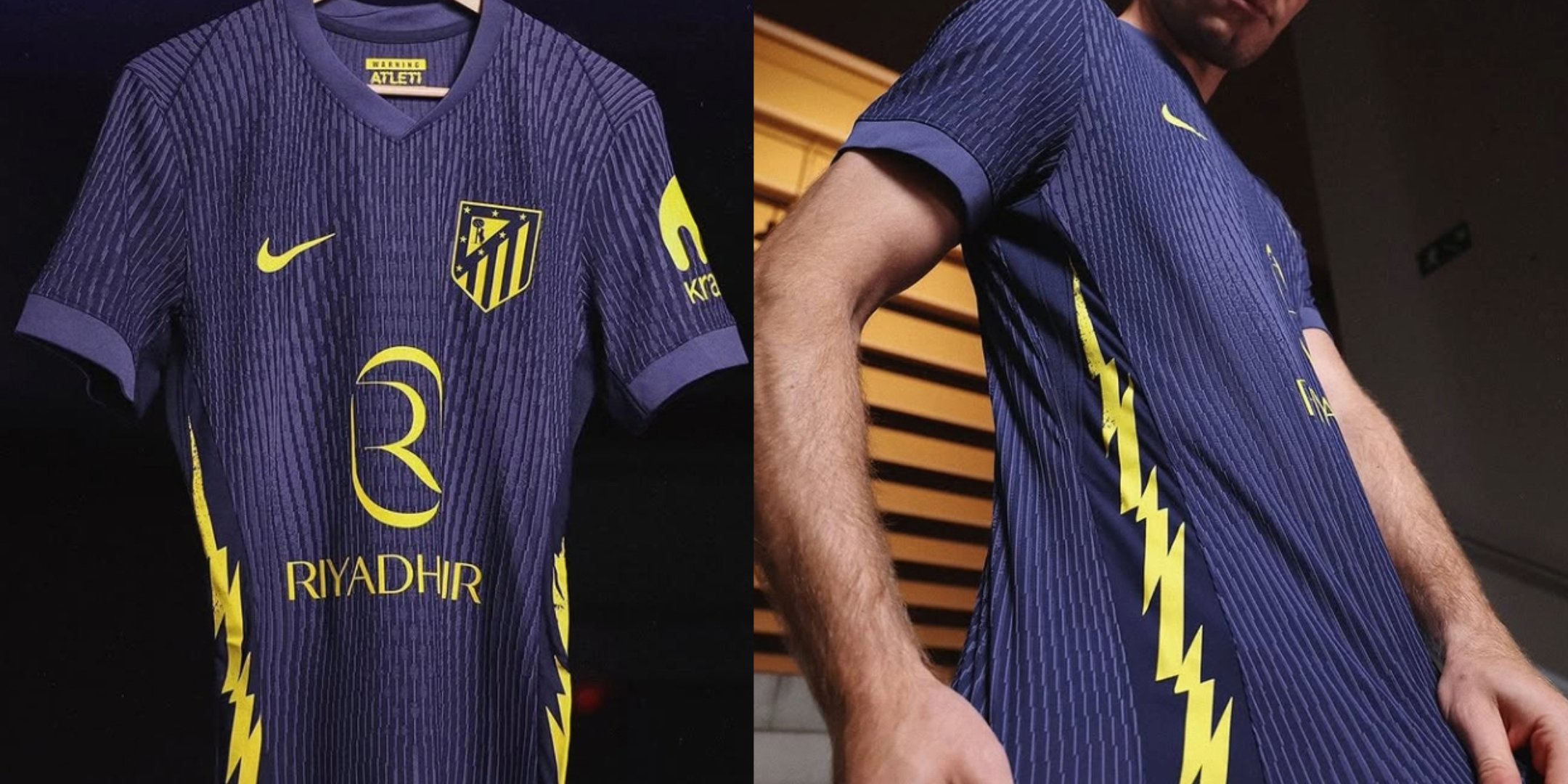 Nike Launch AC/DC Inspired Atletico Madrid 25/26 Away Kit