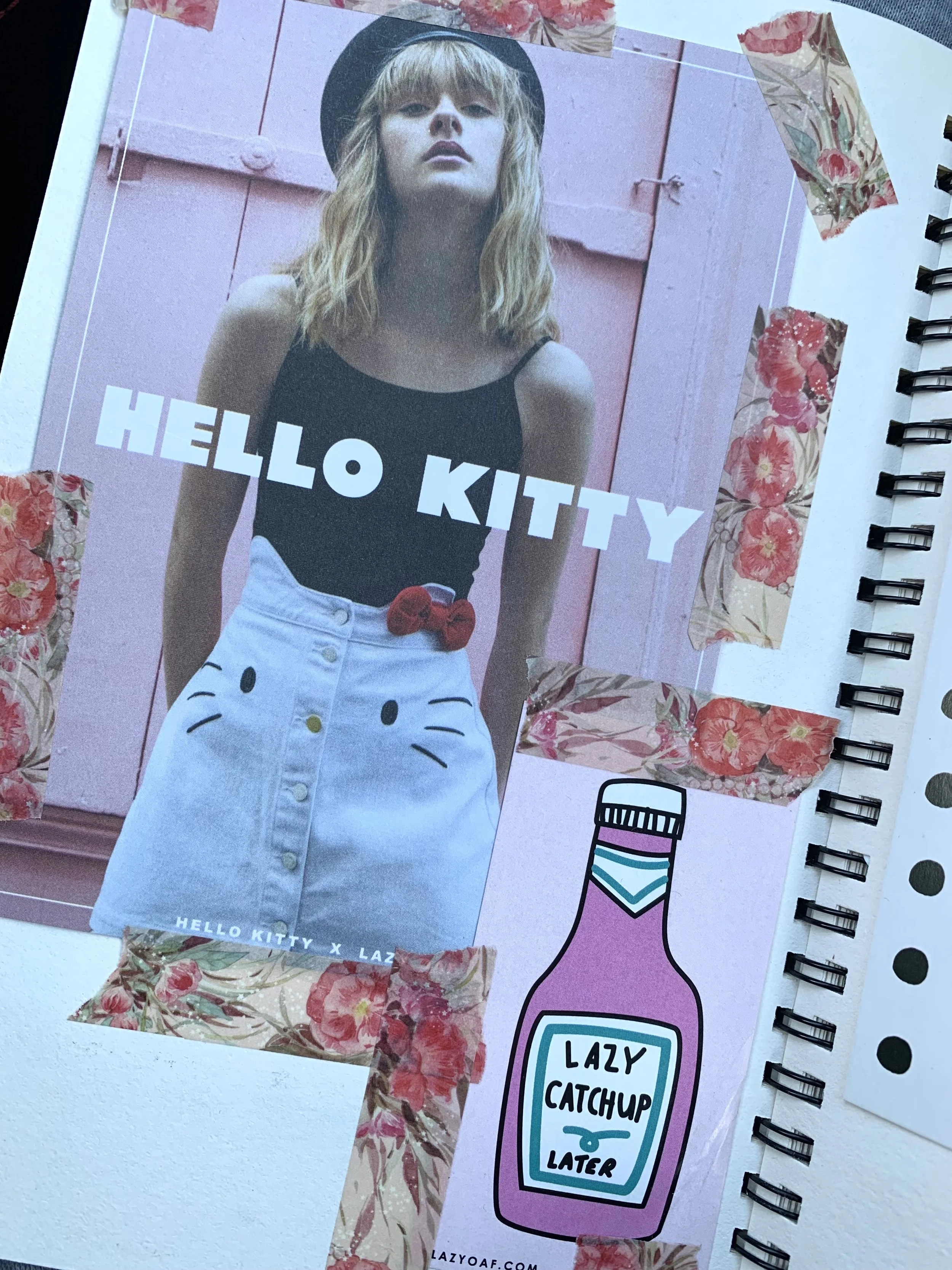 Lazy Oaf flyer.