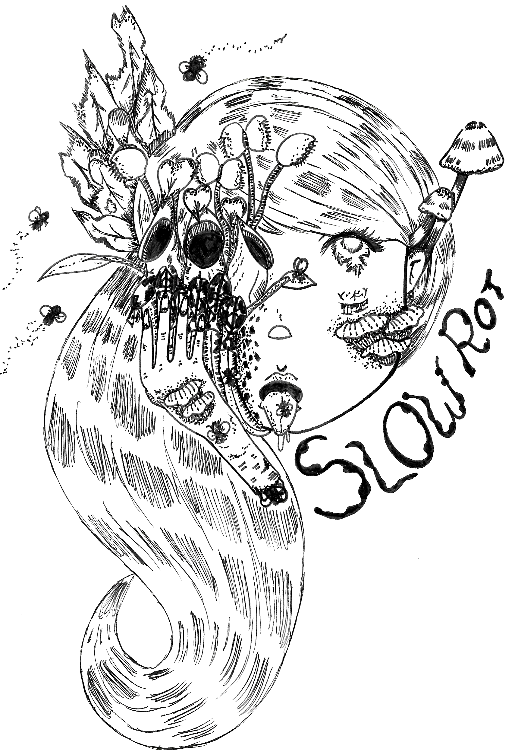 Inspired by mushrooms and carnivorous plants. 