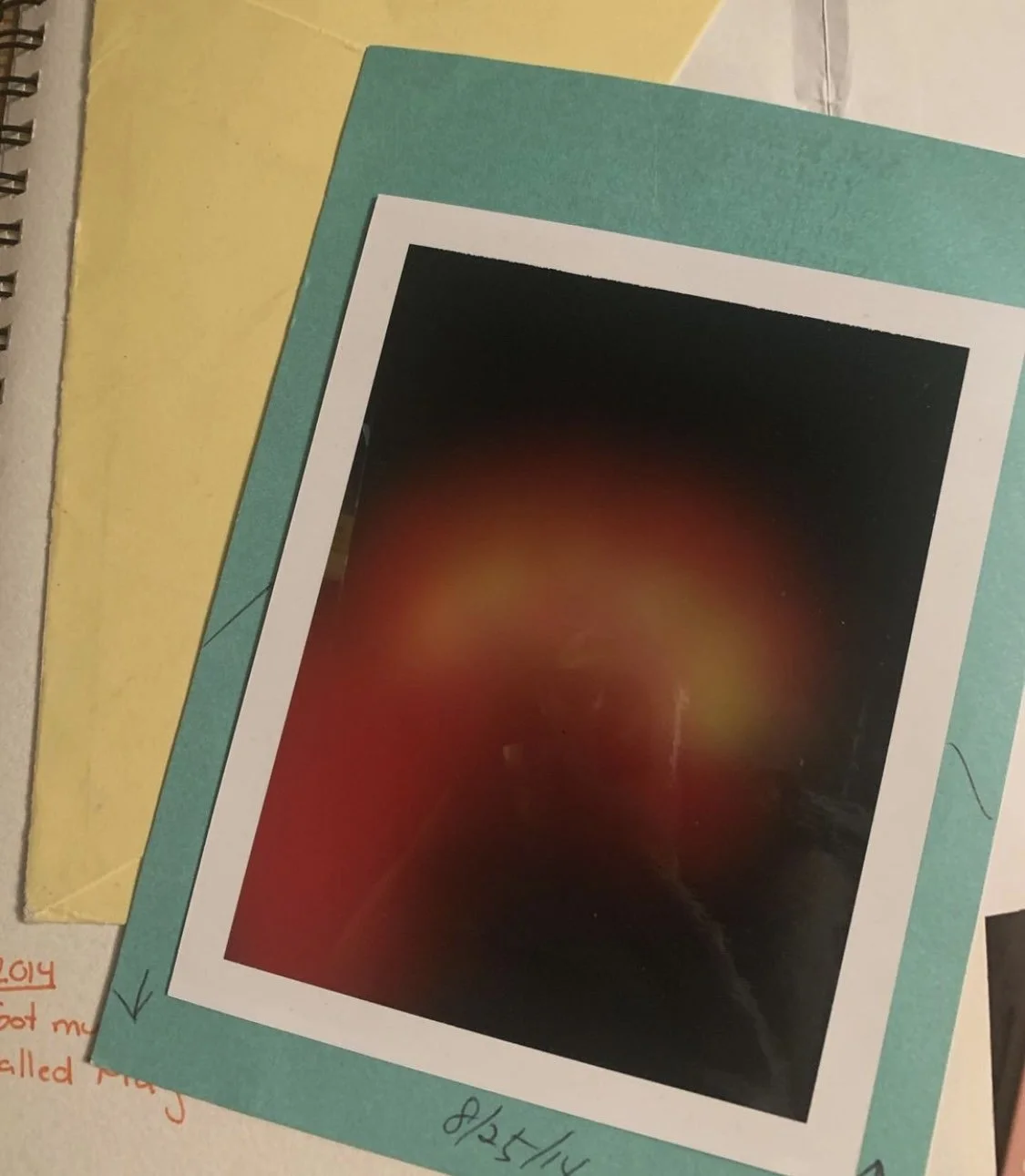 When I got my aura read many years ago.