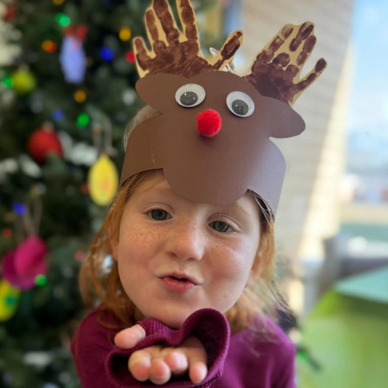 Happy Tuesday! Our little reindeer are having the best day! #holidayspirits