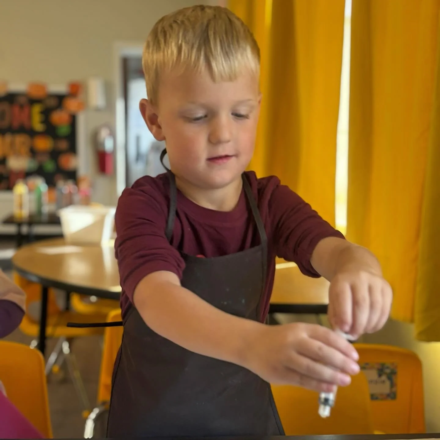 Painting with syringes! #communityhelpers
