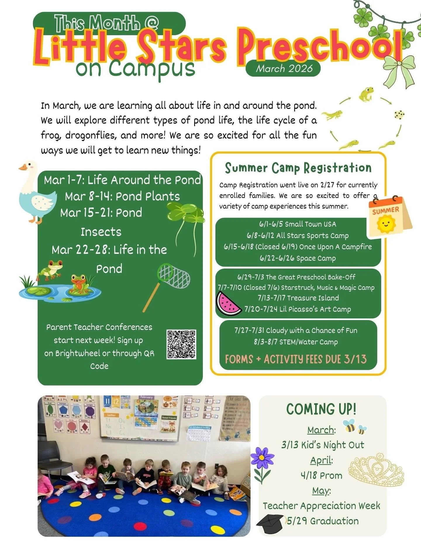 March at Little Stars NKU ⭐️✨🍀