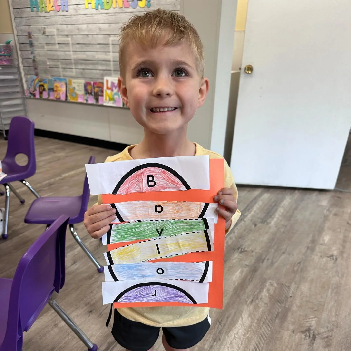 We love a good multi-step project! And the PreK kids did so well with this one! 🐣