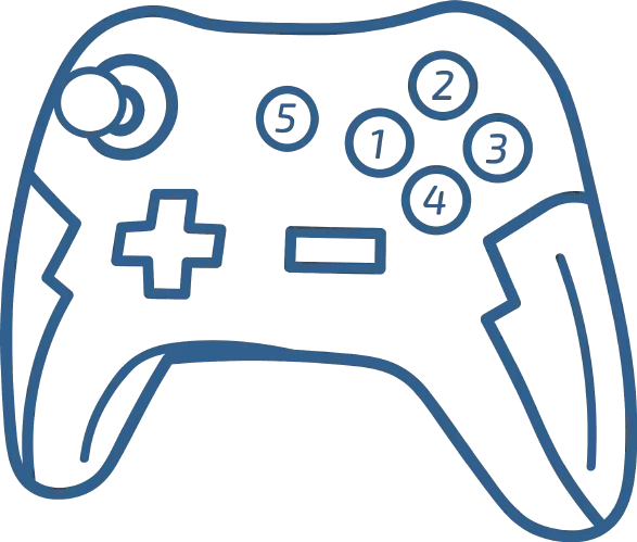 Illustration designed for ADHDVenture Games out of Acton, Massachusetts