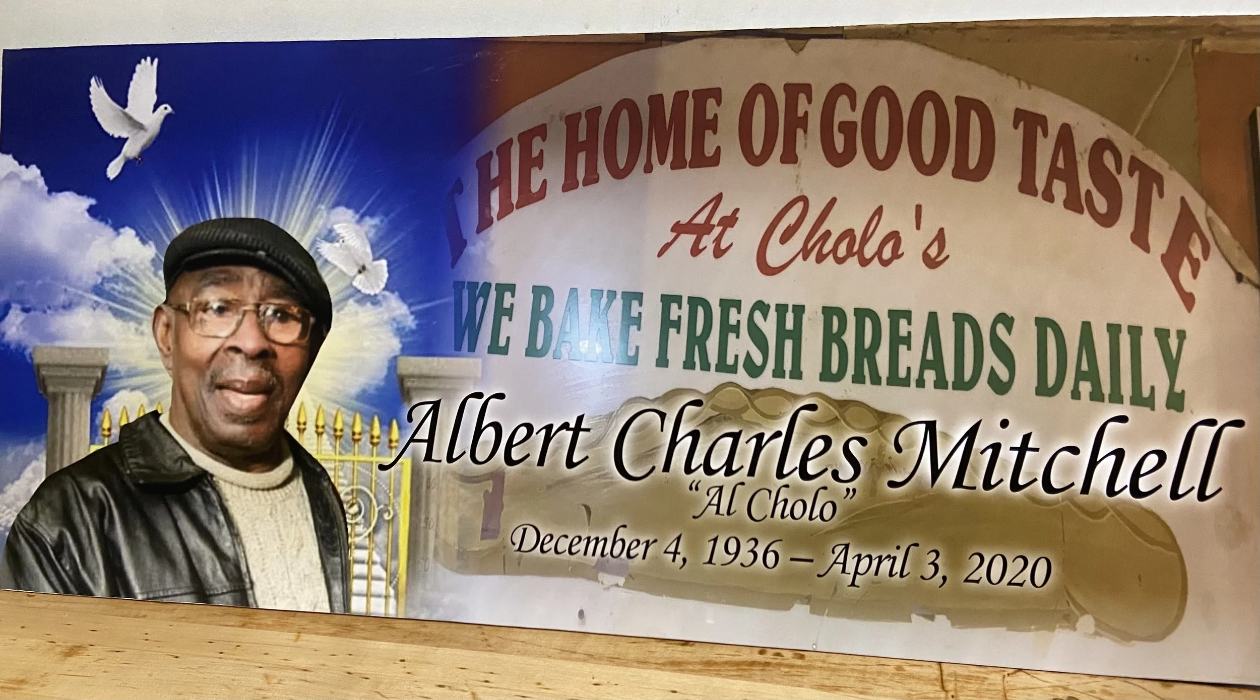 Albert Charles Mitchell, owner of bakery