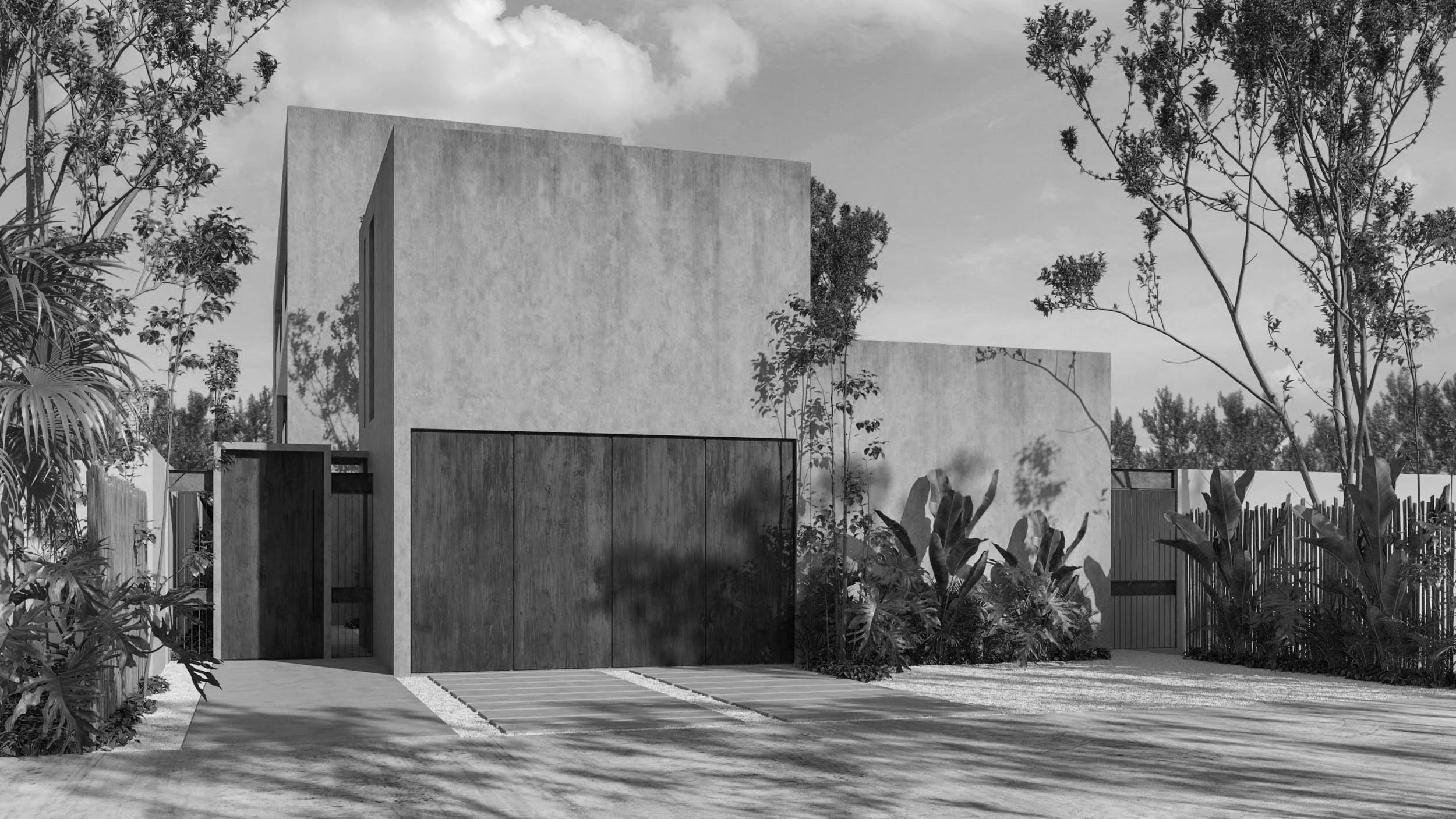 Proyecto ejecutivo de Casa Maxík, con 1 residencia y 9 departamentos diseñados para una vida exclusiva y cómoda.